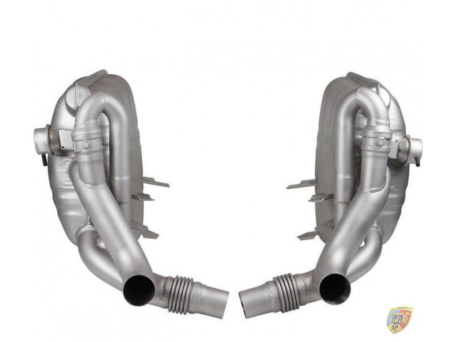 997.1 Carrera flap exhaust stainless steel with switching valve Porsche 911