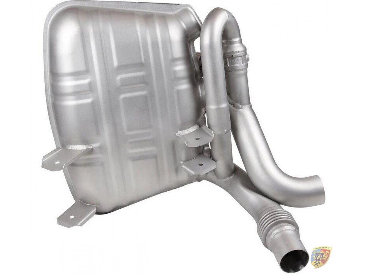 997.1 Carrera flap exhaust stainless steel with switching valve Porsche 911 – Albert Motorsport