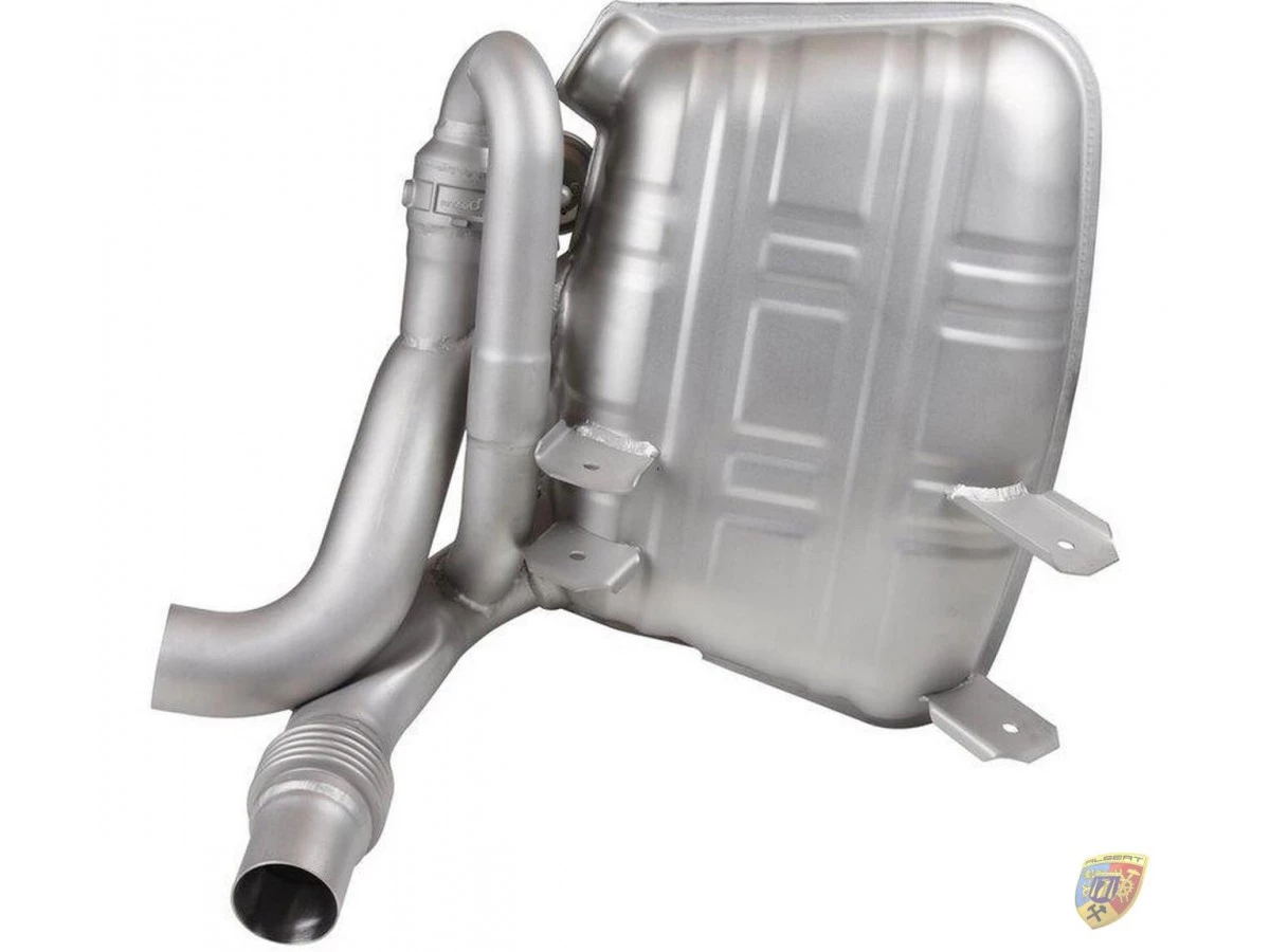 997.1 Carrera échappement à clapet en acier inoxydable avec soupape de commutation Porsche 911 | Albert Motorsport