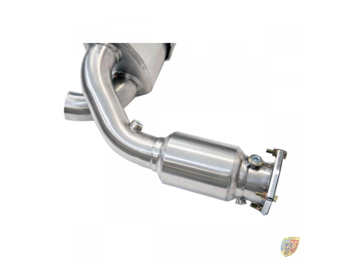 996 Turbo - GT2 Auspuffanlage mit 200 Zeller Katalysatoren Porsche 911 – Albert Motorsport