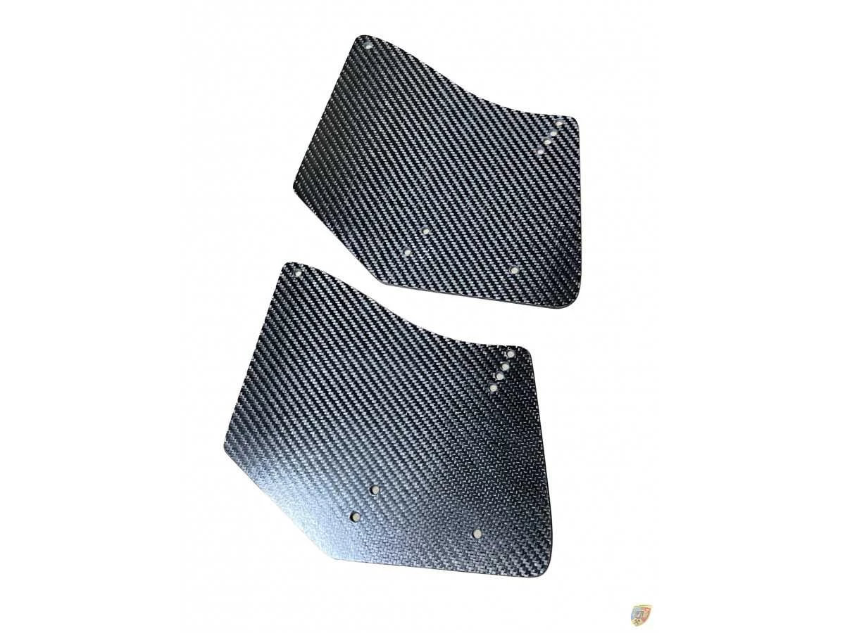 Placas de montaje de carbono 993 GT2 EVO para alerón trasero Porsche 911 GT2 | Albert Motorsport