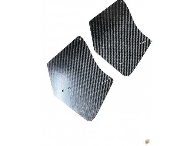 993 GT2 EVO Aufstellplatten Carbon für Heckspoiler Porsche 911 GT2 2