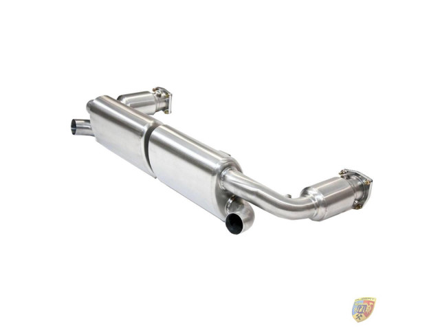 996 Turbo - Système d'échappement GT2 avec catalyseurs à 200 cellules Porsche 911