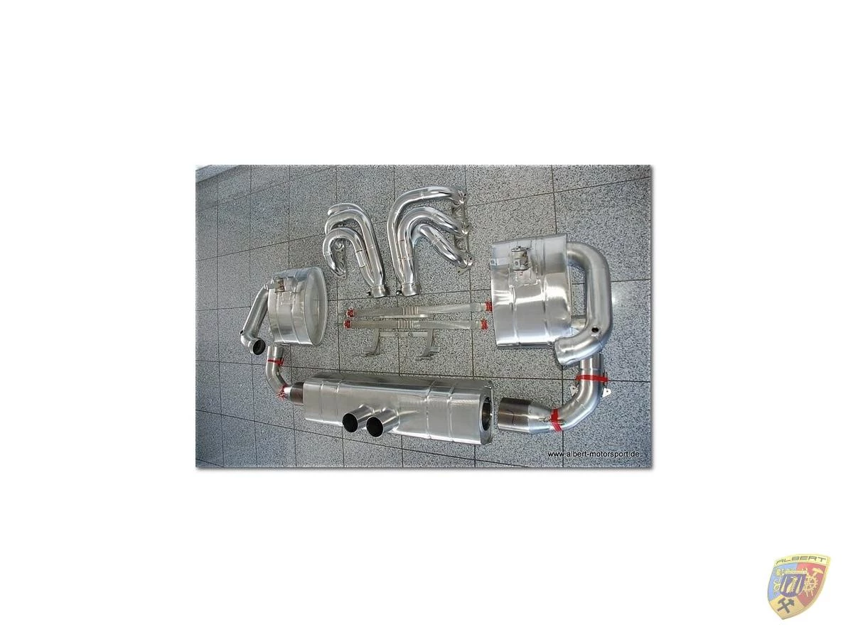 996 - 997 GT3 - RS - Cup Porsche Racing Sport Exhaust Acciaio Inox Porsche 911 | Albert Motorsport