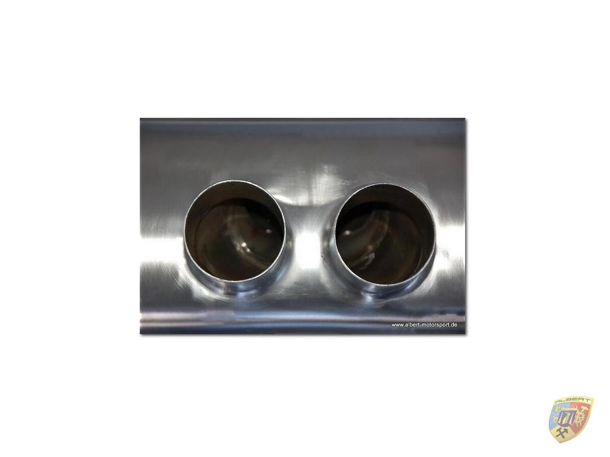 996 - 997 GT3 - RS - Cup Porsche racing sports exhaust stainless steel Porsche 911 – Albert Motorsport