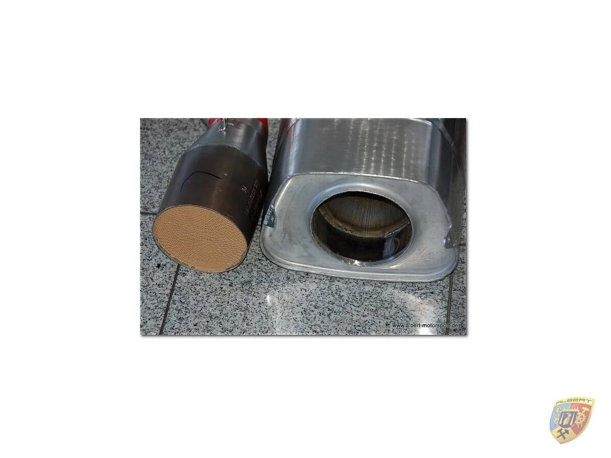 996 - 997 GT3 - RS - Cup Porsche Rennsport Sportauspuff Edelstahl Porsche 911 – Albert Motorsport