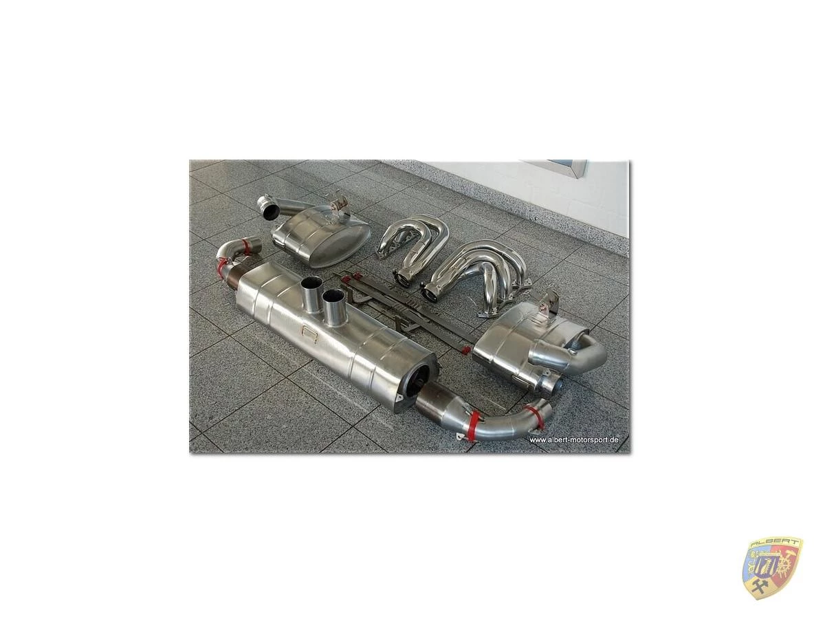 996 - 997 GT3 - RS - Cup Porsche Racing Sport Exhaust Acciaio Inox Porsche 911 | Albert Motorsport