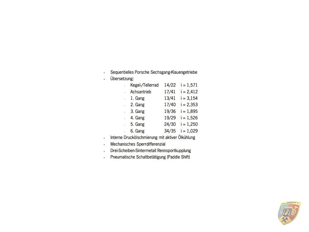 991.1 - 991.2 - GT3 Cup Revisione Riparazione Cambio Porsche 911 | Albert Motorsport