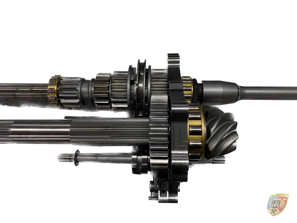 996 - 997 GT3 - Cup - RS gearbox conversion shortening the final gear ratio to 8:32 Porsche 911 – Albert Motorsport