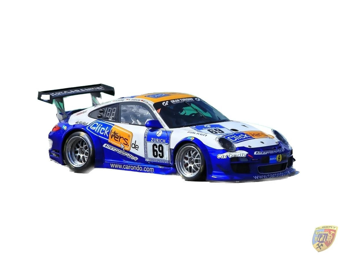 Kit carrozzeria larga GT3 Cup 997.1 in carbonio Porsche 911 | Albert Motorsport
