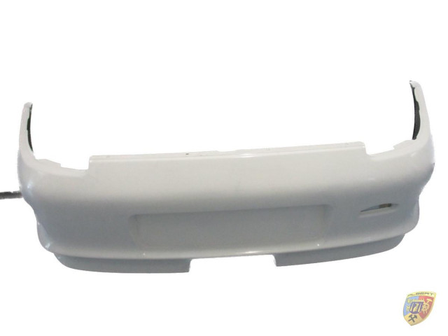 Parachoques trasero de carbono con gelcoat blanco para Porsche 911 997.1 GT3 Cup