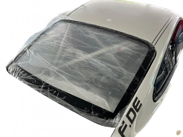 997 GT3 - Cup - R Luneta trasera Macrolon transparente Race Porsche 911