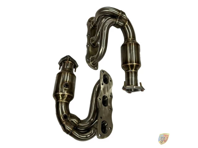 991.2 Turbo - Collecteur GT2 avec convertisseur catalytique factice en acier inoxydable Porsche 911 | Albert Motorsport 2