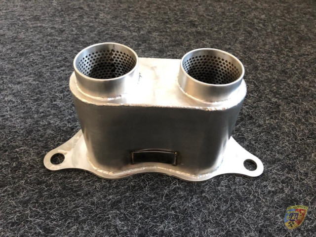 Silenciador de tubo de escape Cup GT3 997 - 991 - 992 para Porsche 911 2
