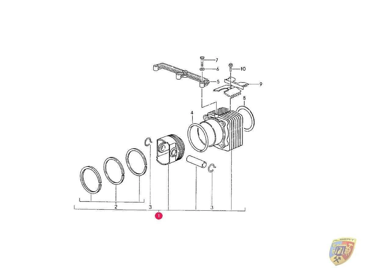 964 - 993 Carrera 3.8 liter piston and cylinder 11.5 : 1 engine upgrade kit 109 mm Porsche 911 – Albert Motorsport