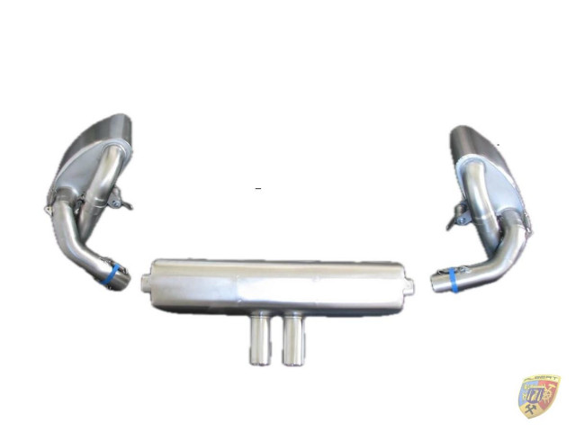 Echappement de course 991.1 GT3 Cup pour adaptation au collecteur de série Porsche 911