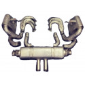 991.1 GT3 Cup racing exhaust with manifolds optionally heat protection for Porsche 911