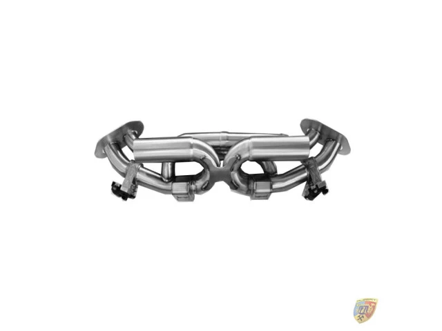 992.1 Escape de aleta Carrera de 76 mm con tubos de acero inoxidable Porsche 911 | Albert Motorsport