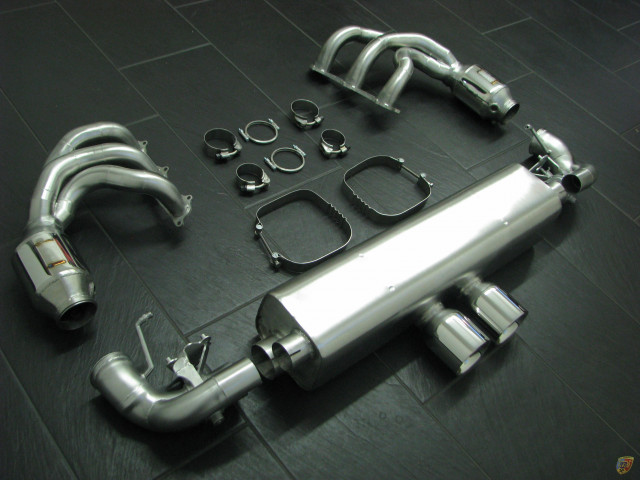 992 GT3 - Kit de potencia de escape con aletas RS 200 cpsi cat Porsche 911