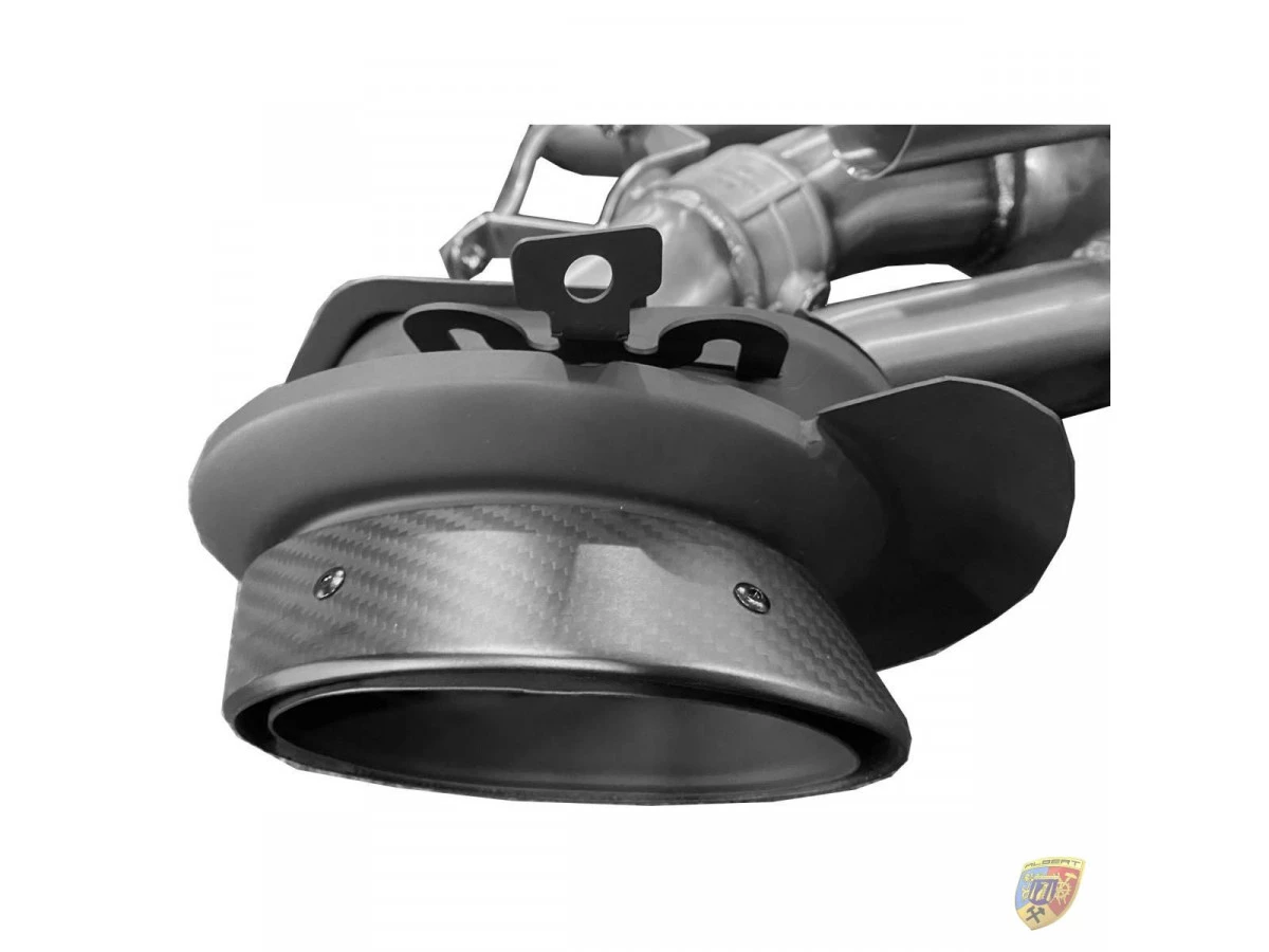 992.1 Carrera Performance exhaust stainless steel Porsche 911 – Albert Motorsport