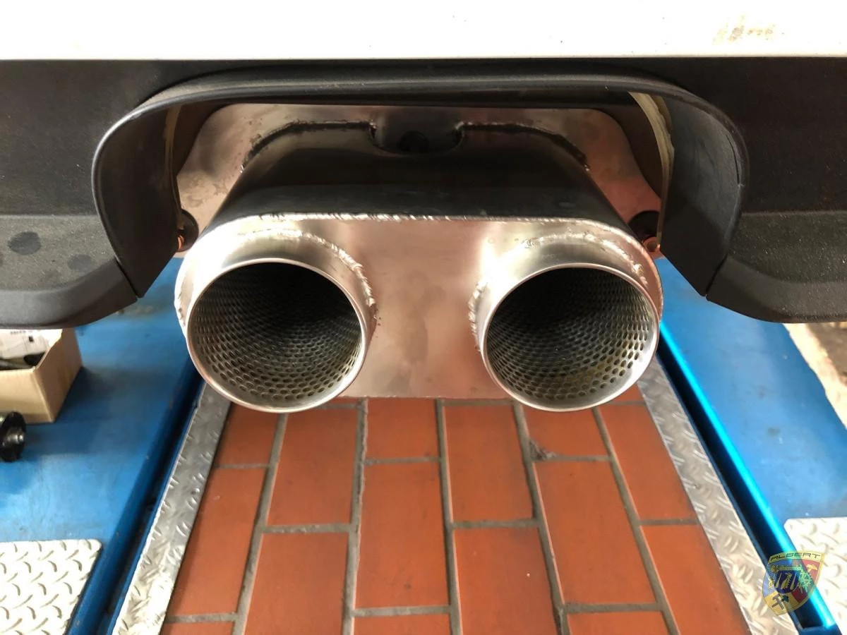 997 - 991 - 992 GT3 Cup Endrohr Schalldämpfer für Porsche 911 – Albert Motorsport