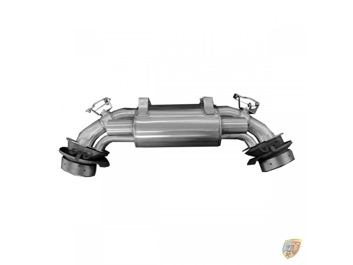 992.1 Carrera Performance Sport Exhaust Acciaio Inox Porsche 911 | Albert Motorsport