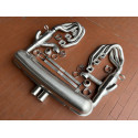 911 - 964 Carrera 3.2 - 3.6 - 3.8 GT3 style sports exhaust system 2 center tailpipes Porsche