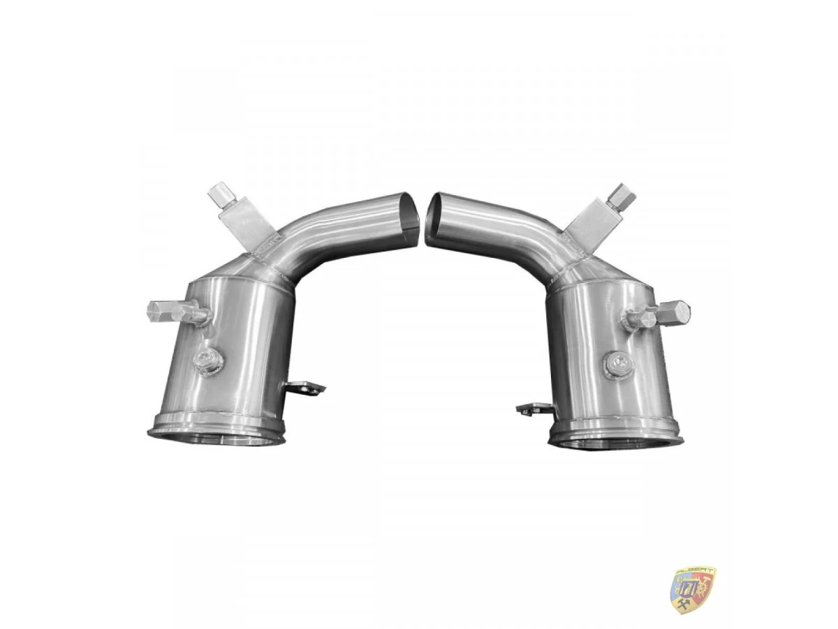 Catalyseur sport 992.1 Carrera 200 cellules en acier inoxydable Porsche 911 | Albert Motorsport