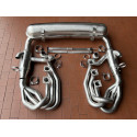 911 - 964 Carrera 3.2 - 3.6 - 3.8 GT3 style sports exhaust system 2 center tailpipes Porsche