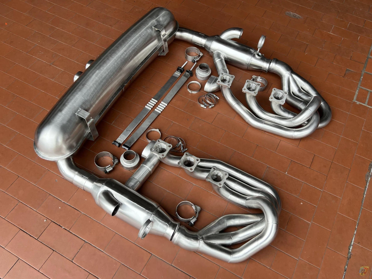 911 - 964 Carrera 3.2 - 3.6 - 3.8 GT3 style sports exhaust system 2 center tailpipes Porsche – Albert Motorsport