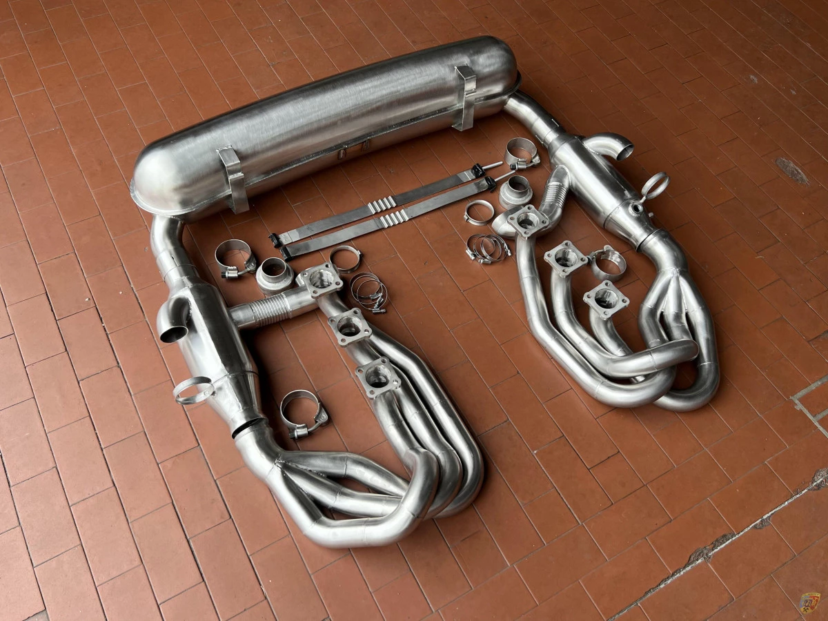 911 - 964 Carrera 3.2 - 3.6 - 3.8 GT3 Style Sportauspuffanlage 2 mittige Endrohre Porsche – Albert Motorsport