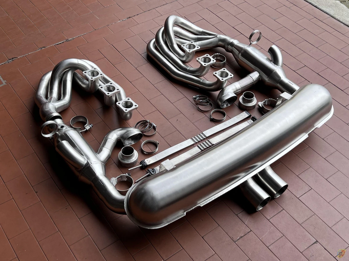 911 - 964 Carrera 3.2 - 3.6 - 3.8 Sistema de escape deportivo estilo GT3 2 salidas de escape centrales Porsche | Albert Motorspo