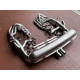911 - 964 Carrera 3.2 - 3.6 - 3.8 GT3 style sports exhaust system 2 center tailpipes Porsche – Albert Motorsport