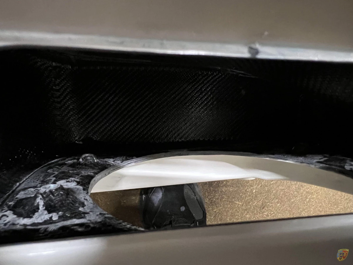 997.2 GT3 Cup cofano posteriore copertura motore carbonio Porsche 911 | Albert Motorsport