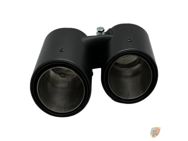 991.1 Carrera Carbon Double Pot d'échappement en acier inoxydable Porsche 911