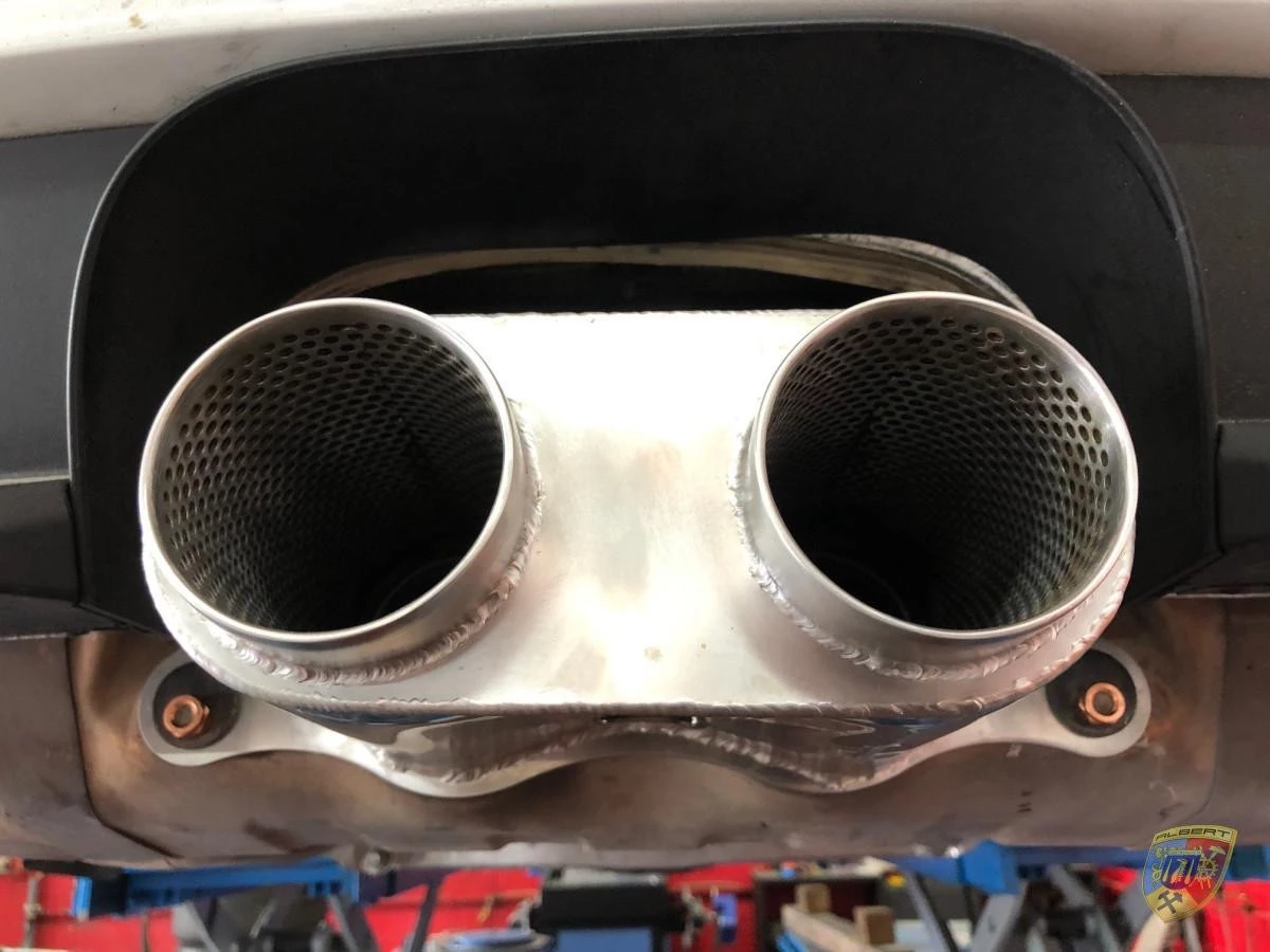 997 - 991 - 992 GT3 Cup tailpipe silencer for Porsche 911 – Albert Motorsport