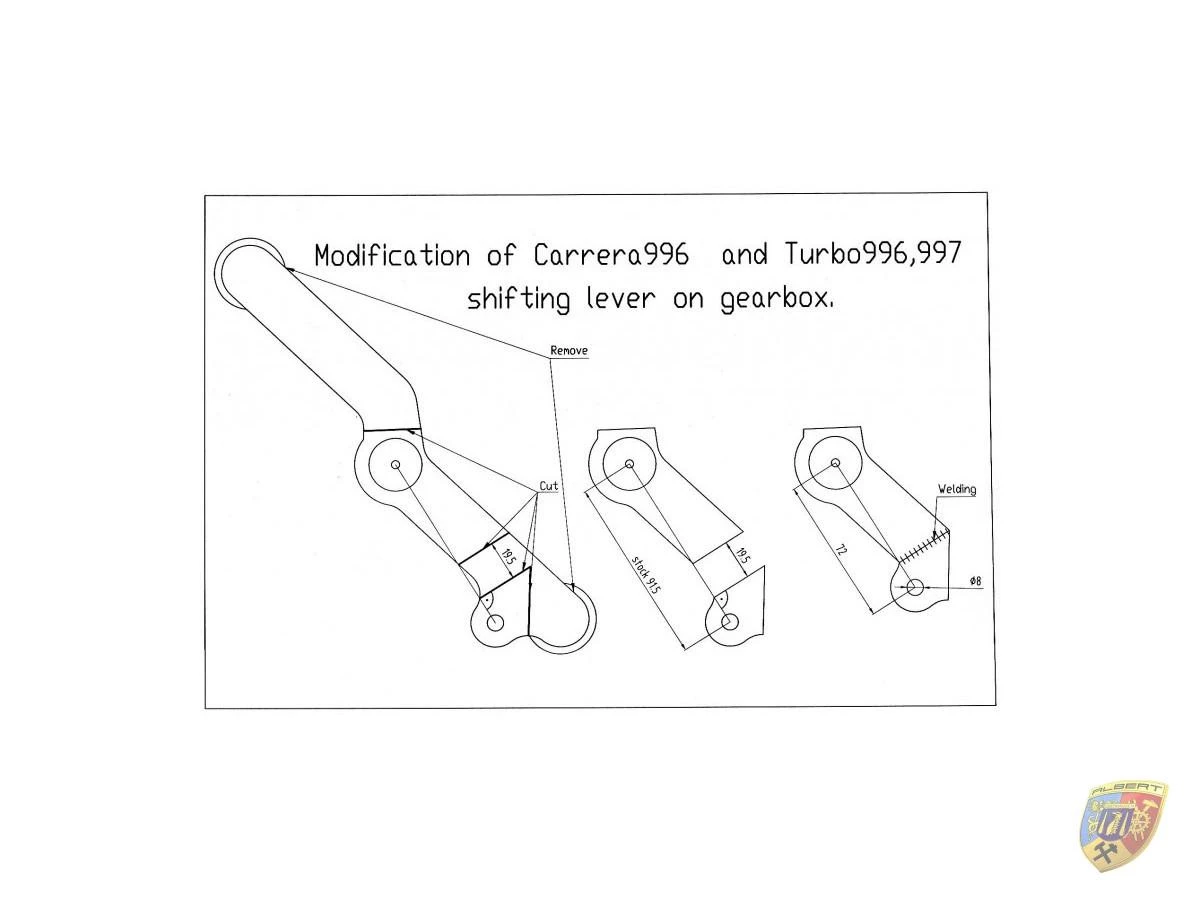 Cambio de marchas secuencial para Porsche 996 - 997 - Carrera - GT2 - GT3 | Albert Motorsport