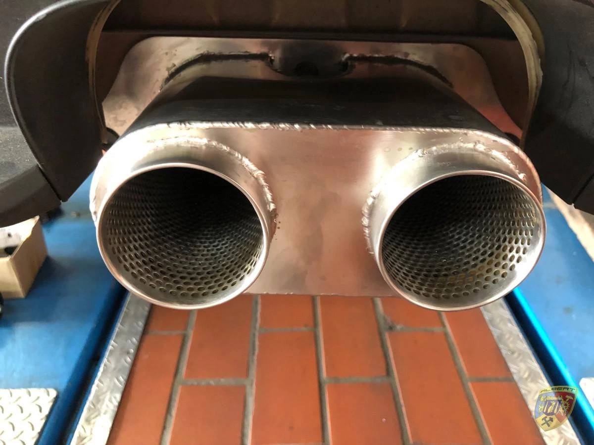 997 - 991 - 992 GT3 Cup tailpipe silencer for Porsche 911 – Albert Motorsport