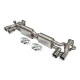 991.1 Turbo - GT2 sports exhaust flap system stainless steel Porsche 911 – Albert Motorsport