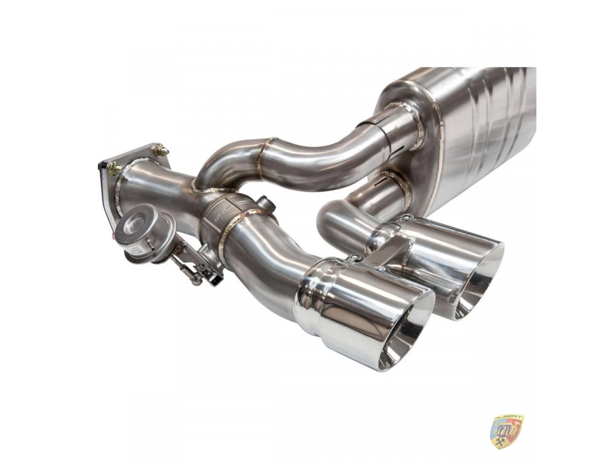 991.1 Turbo - GT2 Sportauspuff Klappen Anlage Edelstahl Porsche 911 – Albert Motorsport