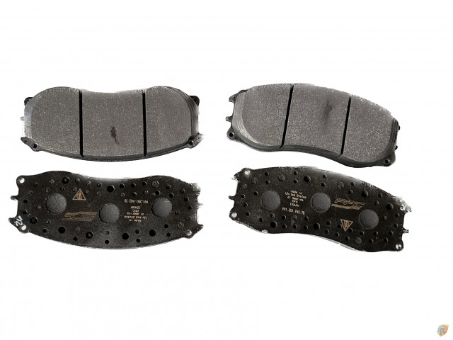 Juego de pastillas de freno delanteras 991 GT3 R (4 piezas) originales para Porsche 911