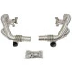 991.1 Carrera tuyau de remplacement de catalyseur bypass en acier inoxydable Porsche 911 | Albert Motorsport