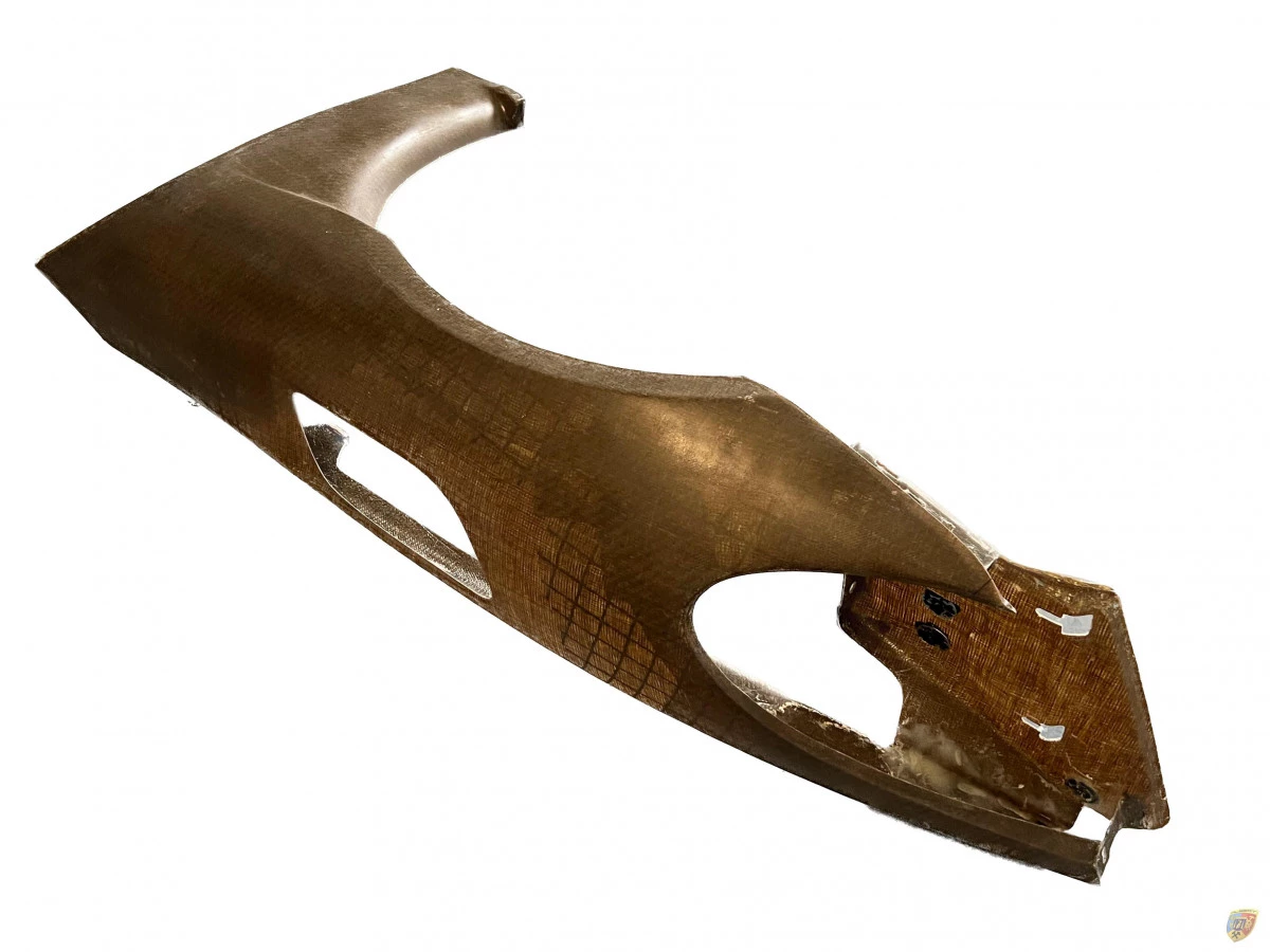 718 GT4 Clubsport front fender natural fiber Porsche Cayman race car – Albert Motorsport