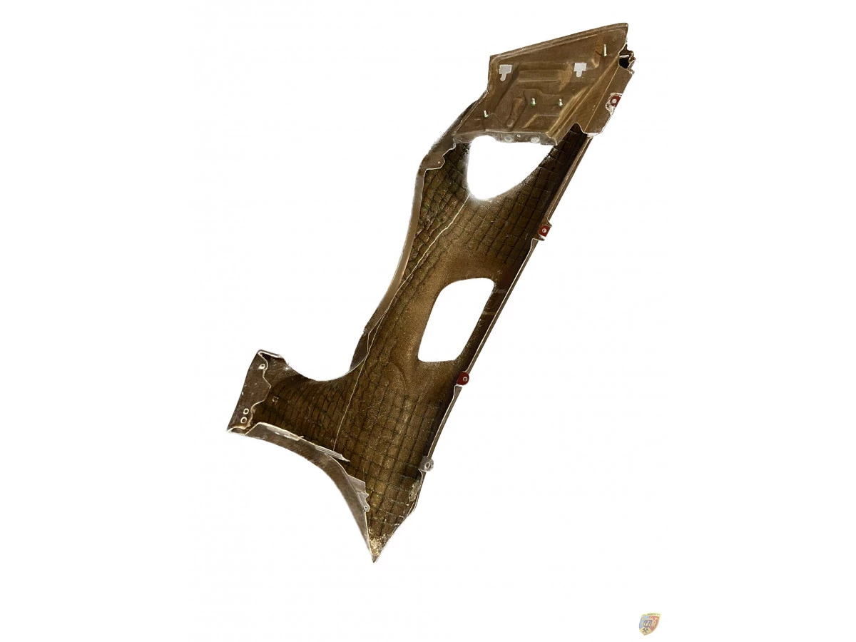 718 GT4 Clubsport Garde-boue avant en fibre naturelle pour voiture de course Porsche Cayman | Albert Motorsport