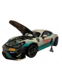 718 GT4 Clubsport Guardabarros delantero de fibra natural para coche de carreras Porsche Cayman | Albert Motorsport