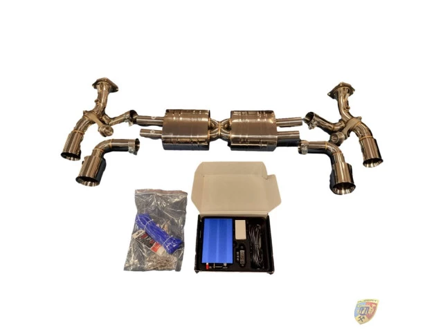 991.1 Turbo - GT2 Sportauspuff Klappen Anlage Mini Kat Porsche 911 – Albert Motorsport