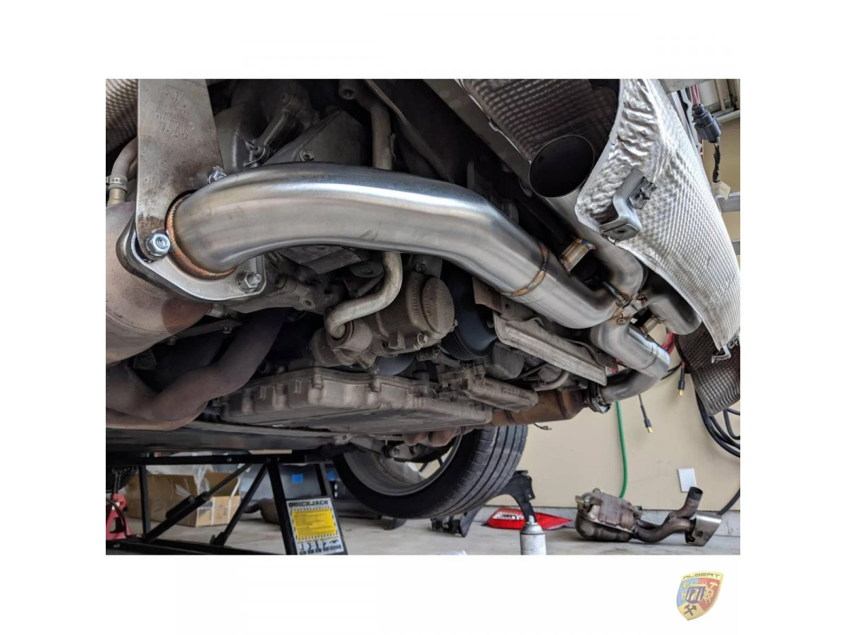 997.2 Carrera X-Pipe bypass exhaust for sound and performance Porsche 911 – Albert Motorsport
