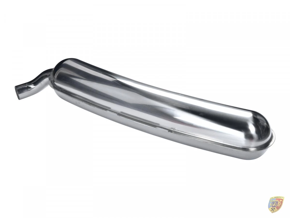 Silencieux d'échappement arrière 911 G 2.7 - 3.0 - 3.2 en acier inoxydable 60 mm pour Porsche | Albert Motorsport
