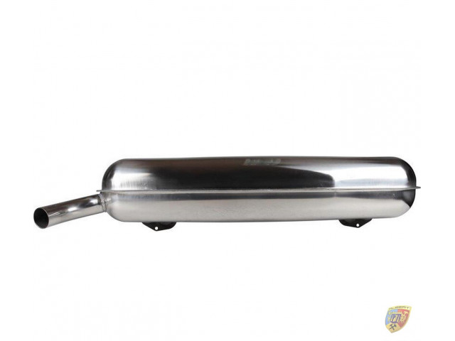 Escape 912 E de acero inoxidable pulido para Porsche