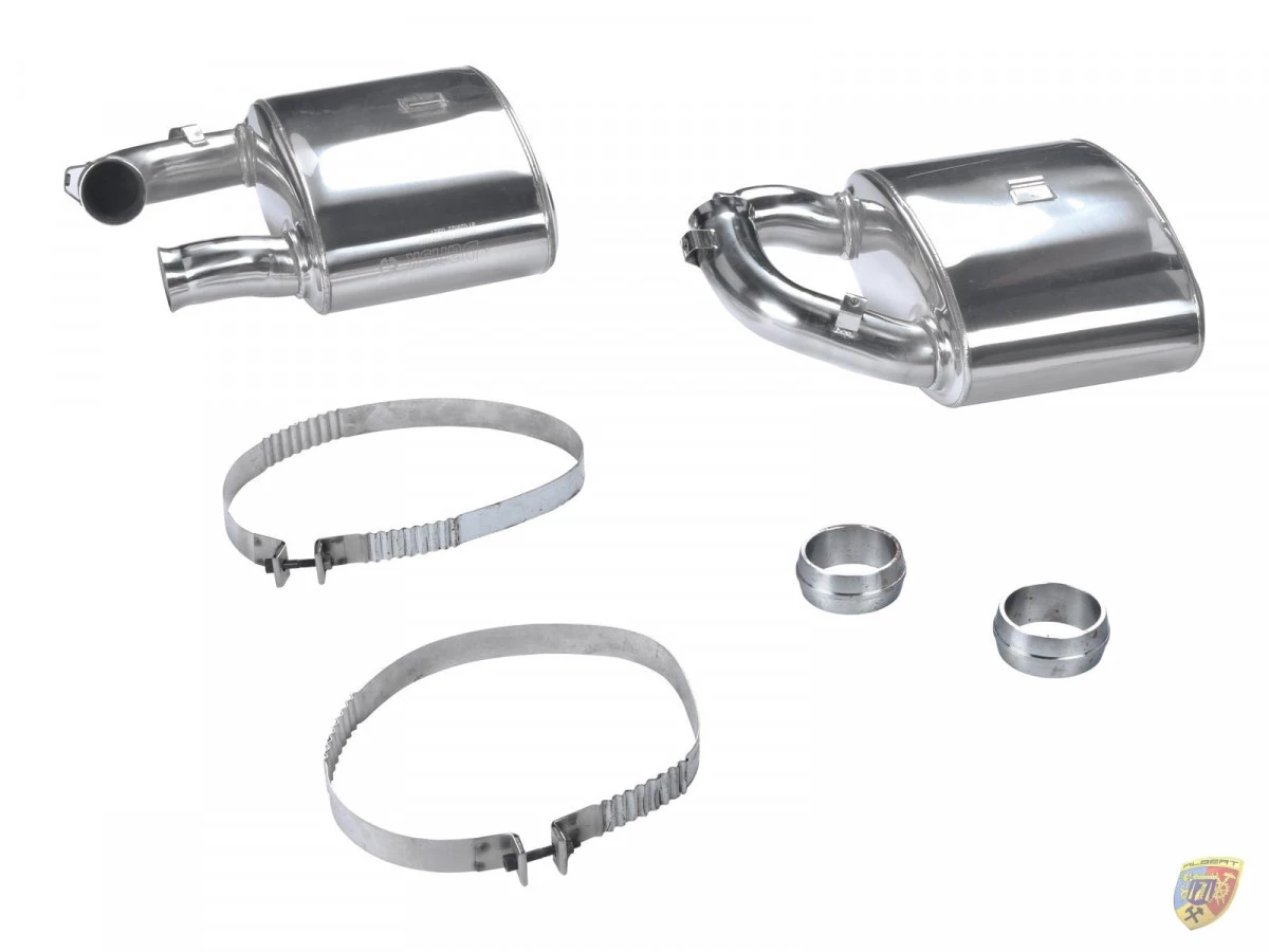 993 Carrera exhaust muffler accessories TÜV Porsche 911 – Albert Motorsport